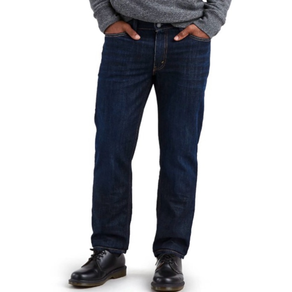 NWT Levi’s Flex Athletic Taper Jeans New Stretch Sits Waist 42 X 36 $70 New